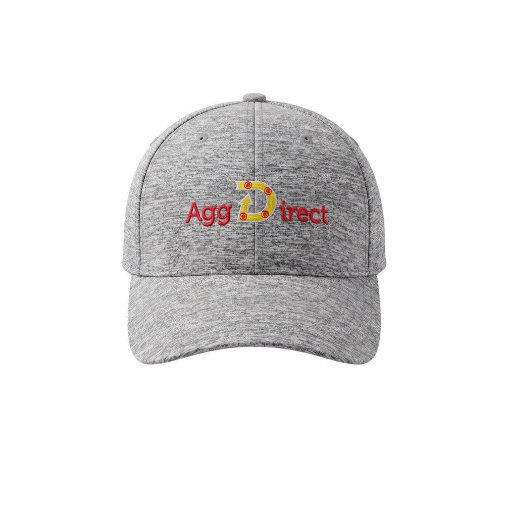AgDirect Fitted Hat Black One Size Flexfit Lightweight Embroidered